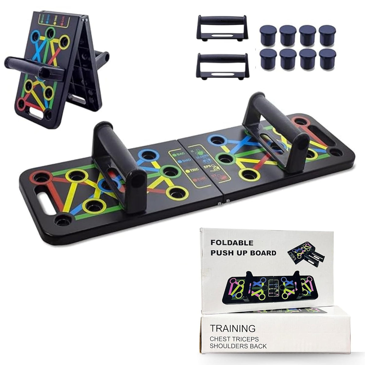15-in-1 Push-Up Board | Full Body Home Gym Trainer