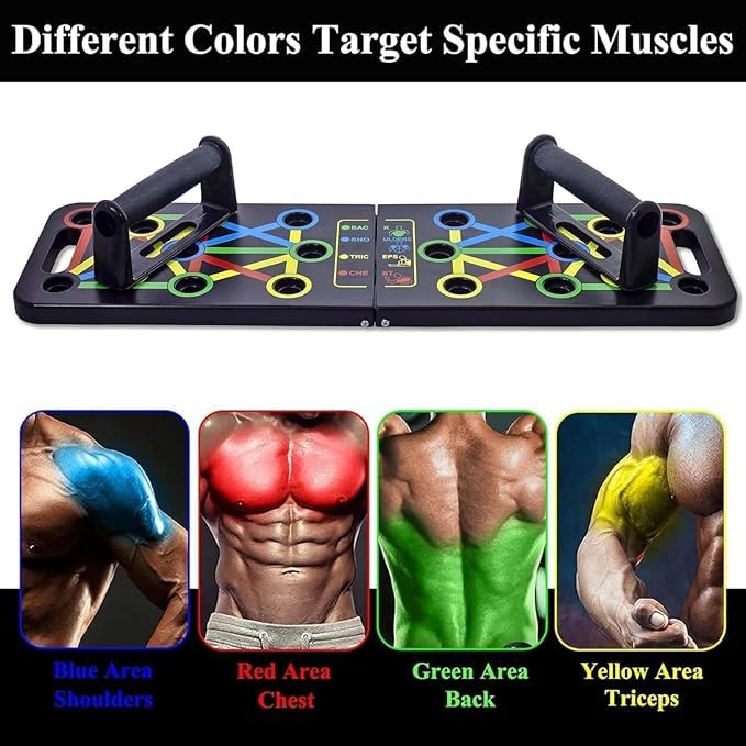 15-in-1 Push-Up Board | Full Body Home Gym Trainer
