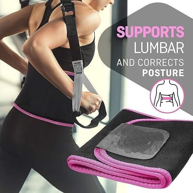 Adjustable Waist Trimmer Belt | Sweat Belt for Workout & Fitness
