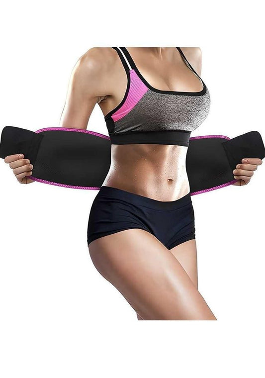 Adjustable Waist Trimmer Belt | Sweat Belt for Workout & Fitness